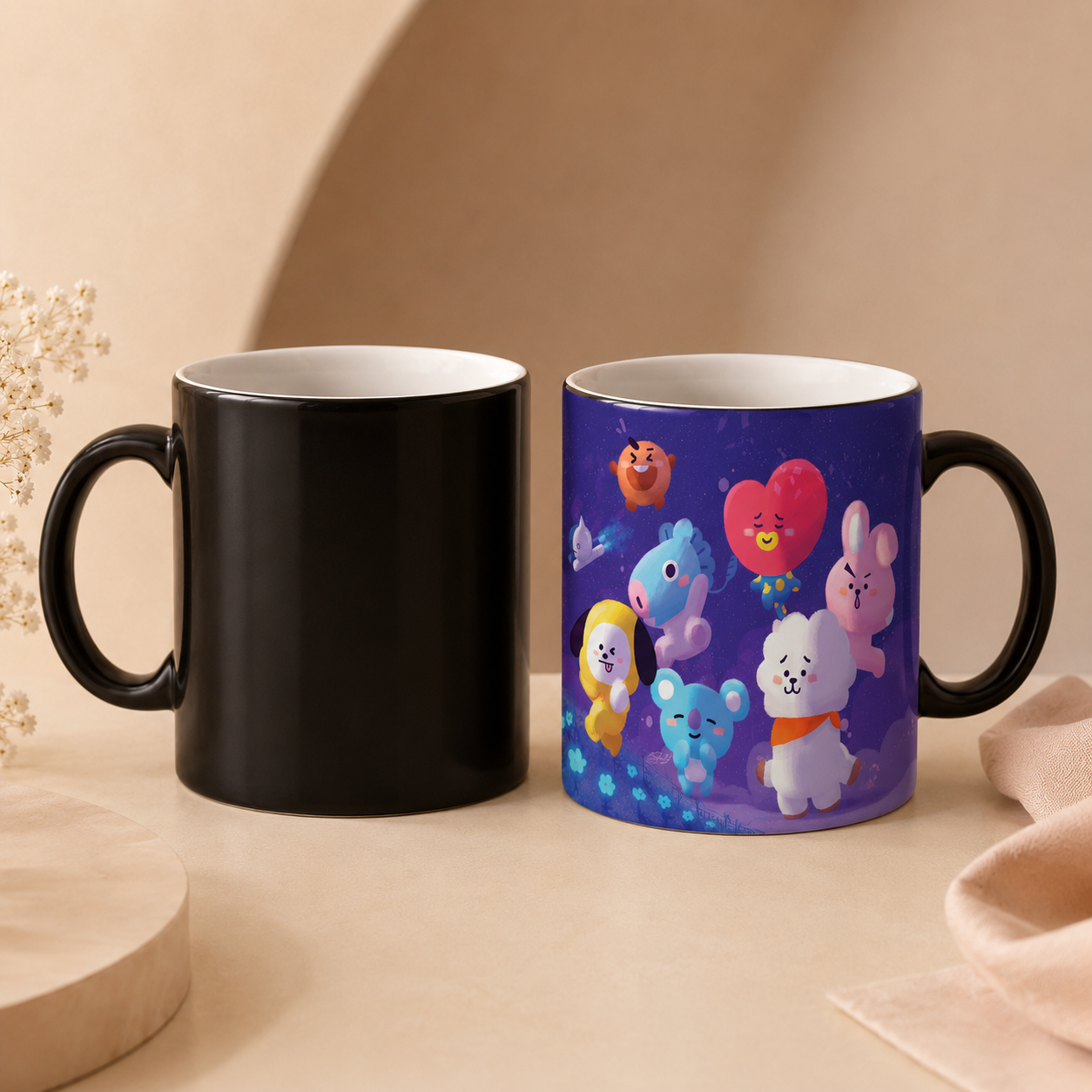 Taza mágica personalizada