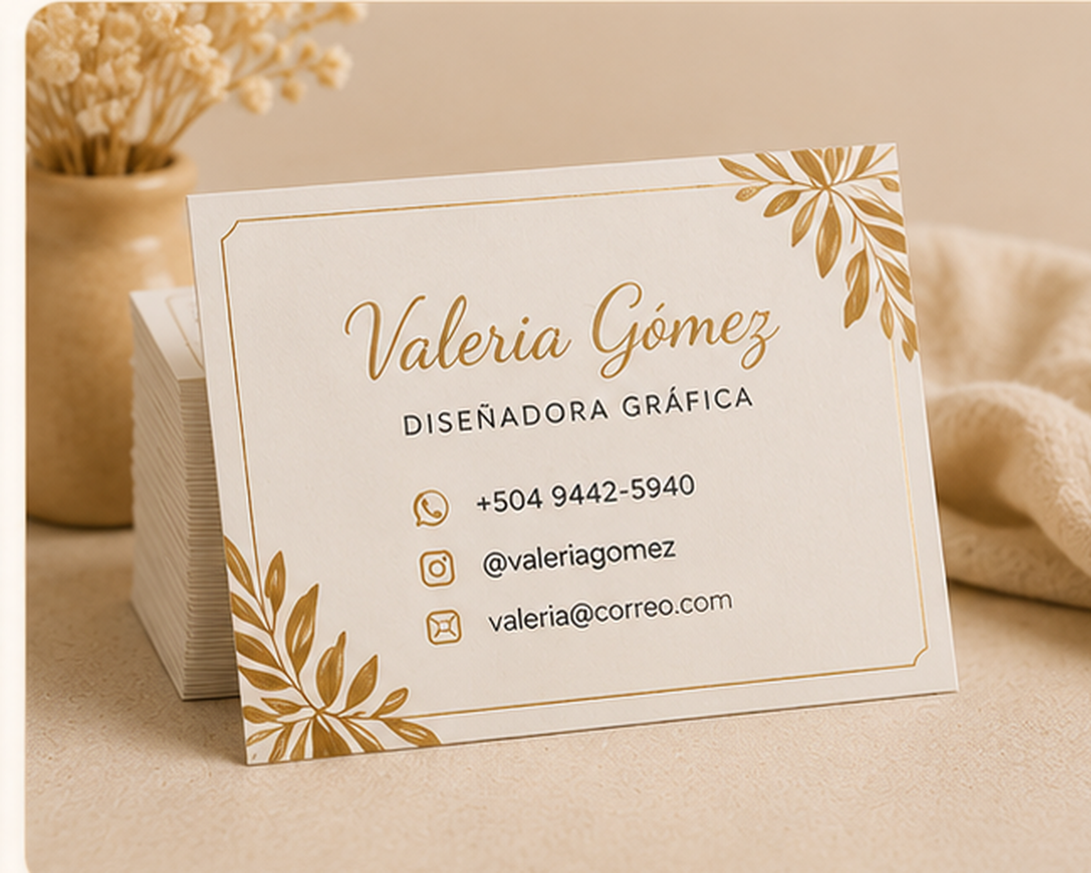 Tarjetas de presentación